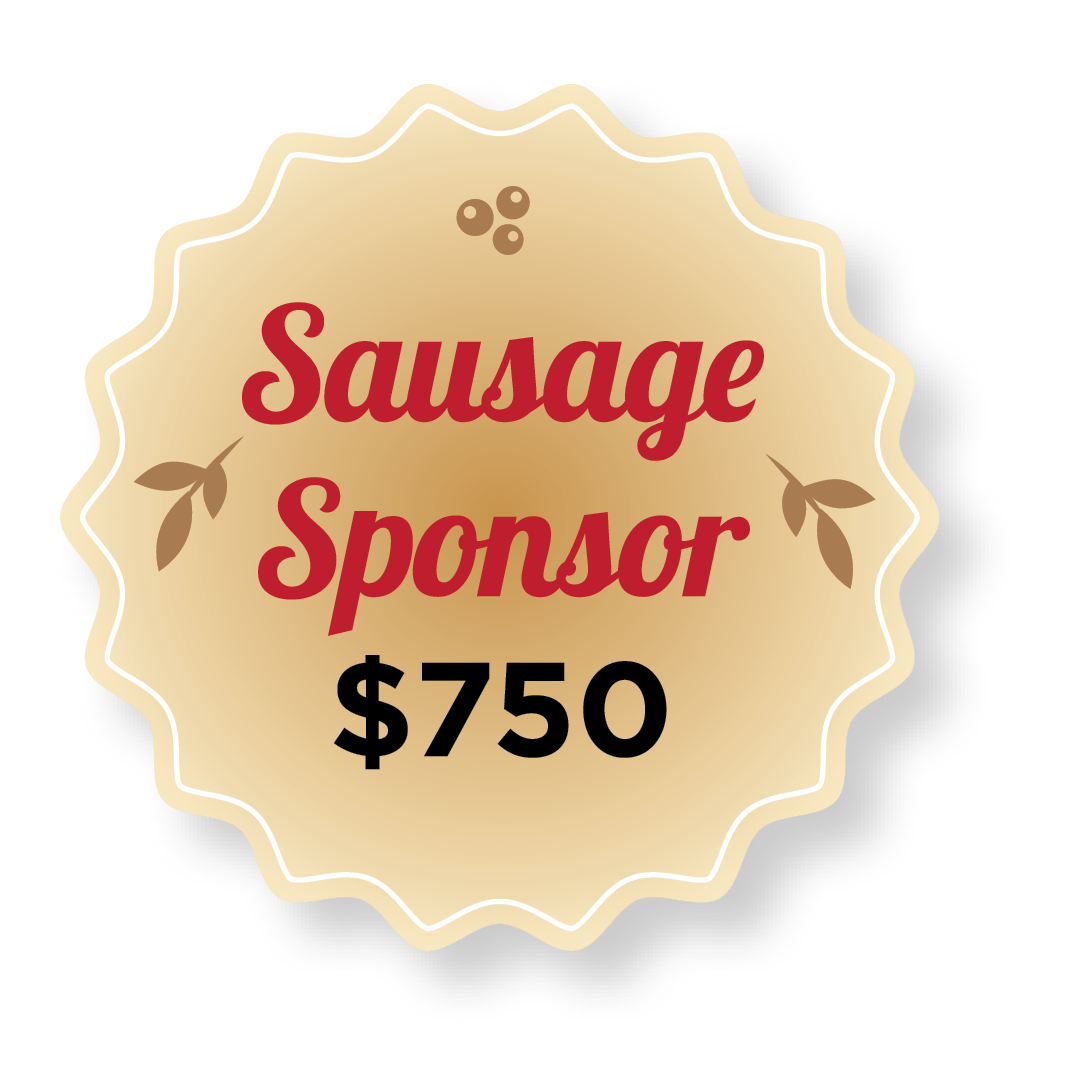 Sausage Sponsor $750