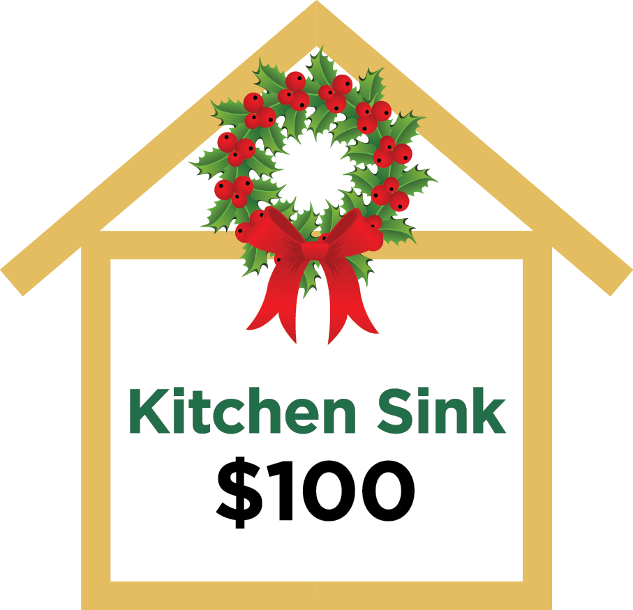 Kitchen Sink $100